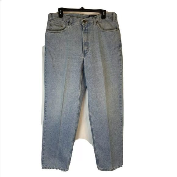 Men’s Eddie Bauer relaxed fit 100% cotton jeans - Picture 1 of 10